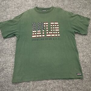 Vintage jansport Collegiate Green Shirt Baylor‎ University Size XLarge USA